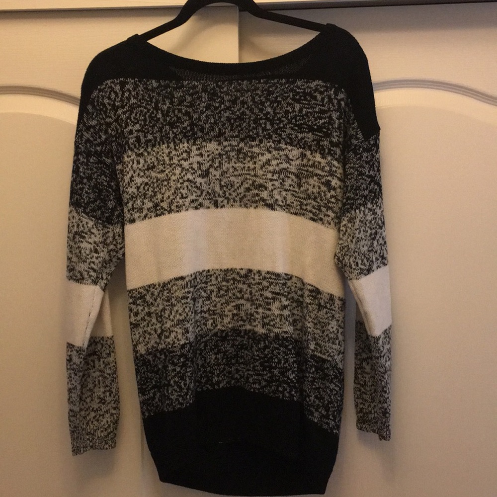 Oversized Striped Sweater